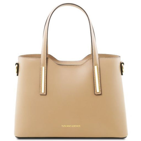 Olimpia - Leather tote - Small size